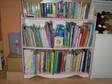 £140 - GIRLS BOOKCASE with two/three shelves.
