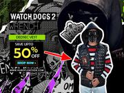 Desdec Wrench Watch Dogs 2 Original leather jacket