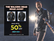 Buy the Walking Dead Motorcycle Morgan Negan Leather Jacket